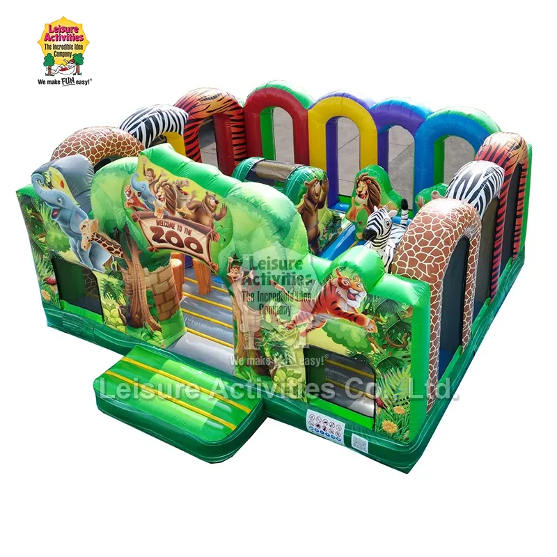 Đi đến Sân chơi Lâu đài Bouncy Multiplay Zoo