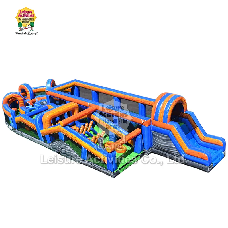 Khóa học vượt chướng ngại vật bơm hơi Mega