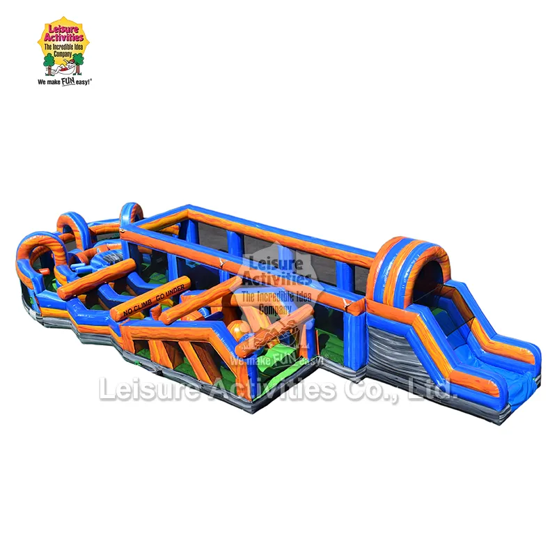 Khóa học vượt chướng ngại vật bơm hơi Mega