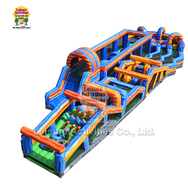Khóa học vượt chướng ngại vật bơm hơi Mega