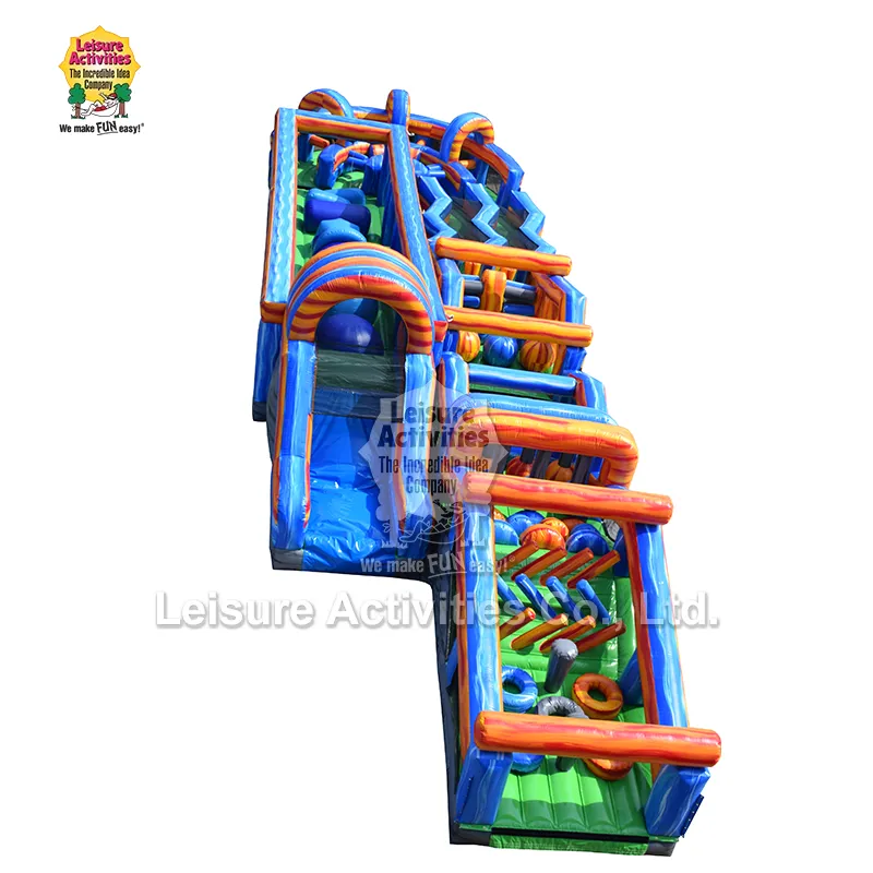 Khóa học vượt chướng ngại vật bơm hơi Mega