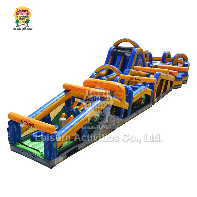 Khóa học vượt chướng ngại vật bơm hơi Mega